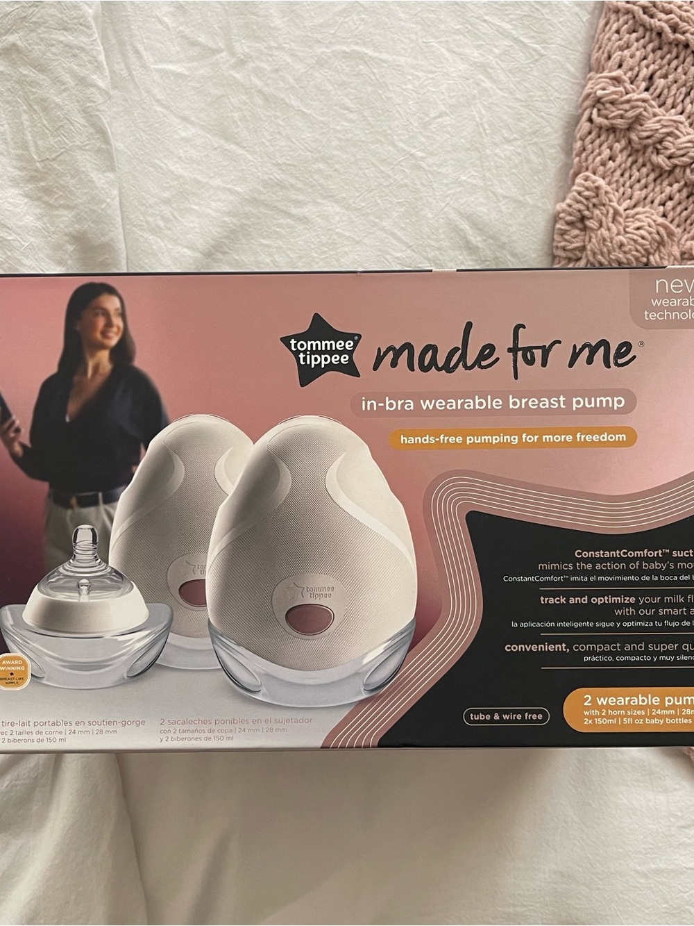 NEW Tommee Tippee Made for Me Breast Pump